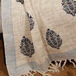 Neela Jatropha Sofa Throw - Moriyo Decor