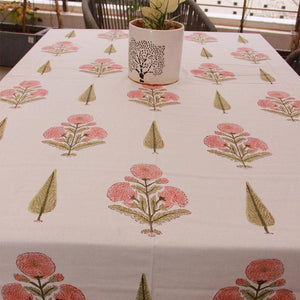 Pink Marigold Table Cover - Moriyo Decor