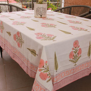 Pink Marigold Table Cover - Moriyo Decor