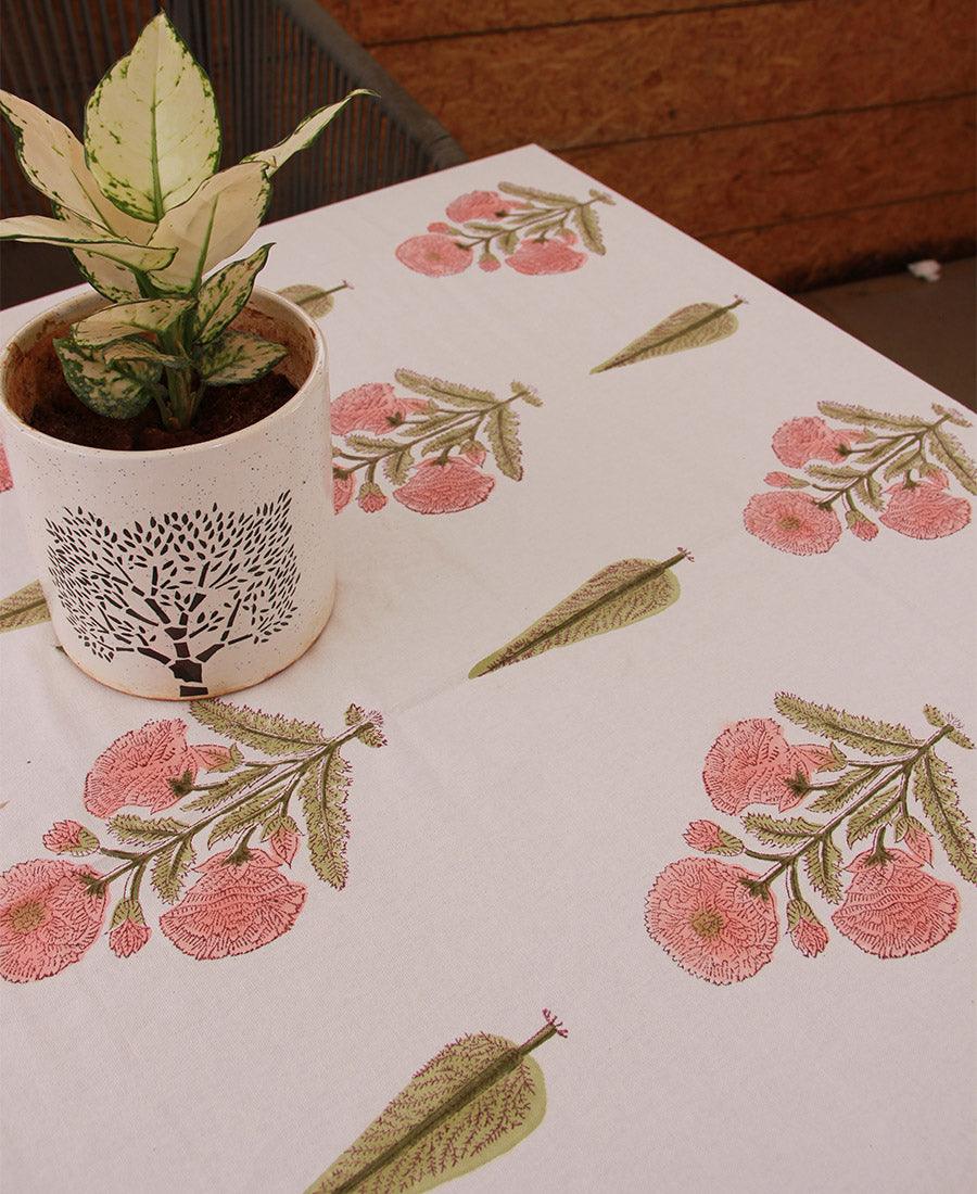 Pink Marigold Table Cover - Moriyo Decor