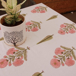 Pink Marigold Table Cover - Moriyo Decor