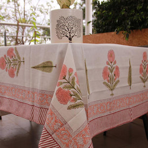 Pink Marigold Table Cover - Moriyo Decor