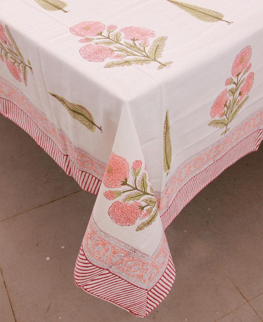 Pink Marigold Table Cover - Moriyo Decor