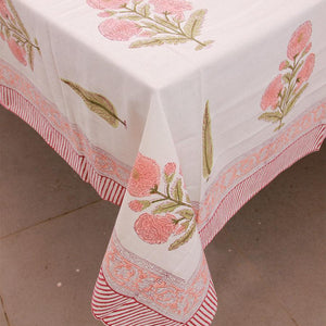 Pink Marigold Table Cover - Moriyo Decor