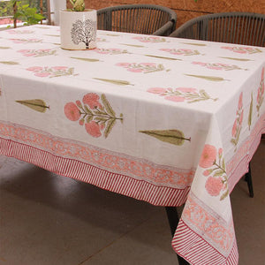 Pink Marigold Table Cover - Moriyo Decor