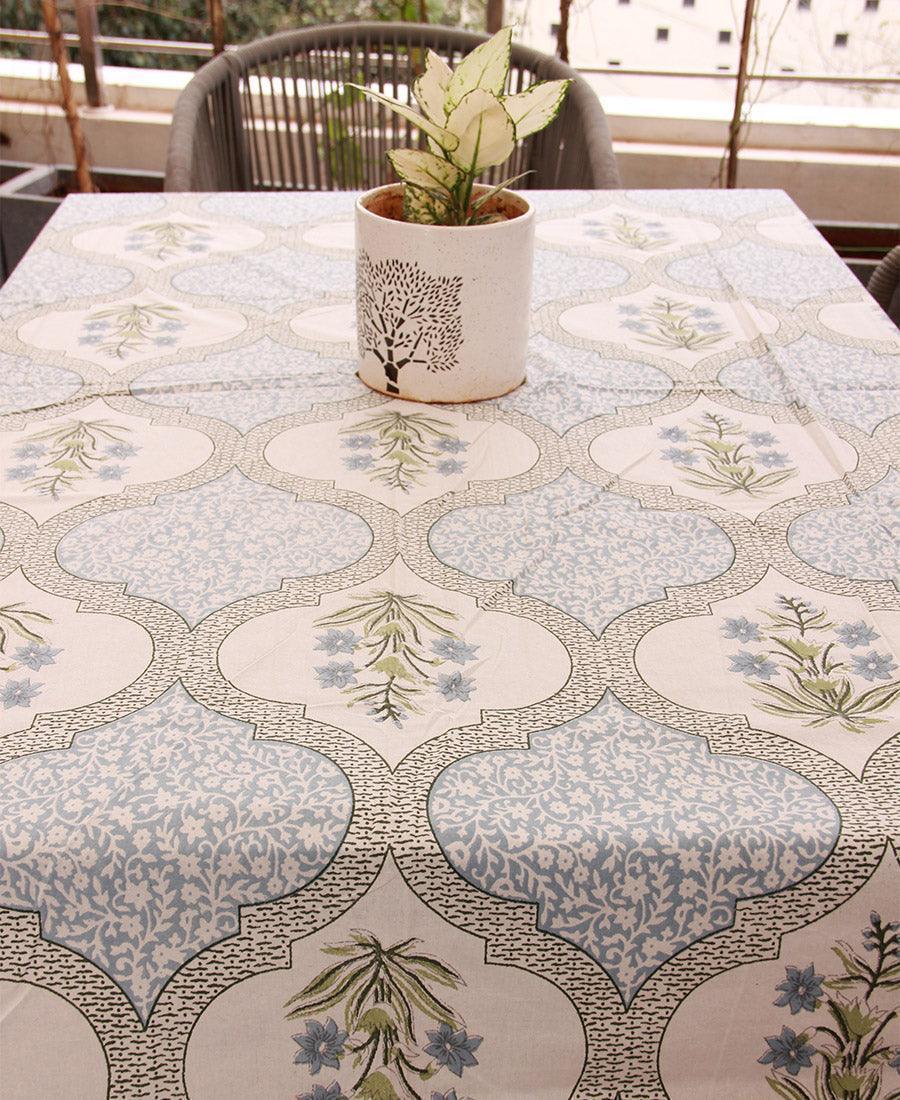 Blue Orchid Table Cover - Moriyo Decor