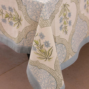 Blue Orchid Table Cover - Moriyo Decor