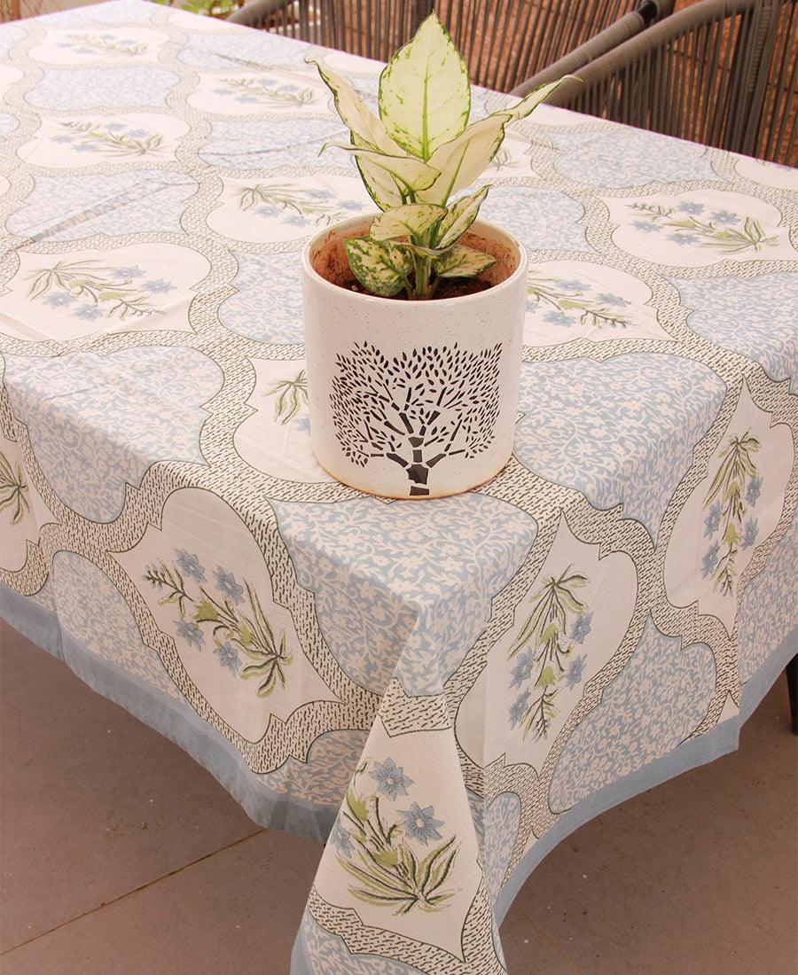 Blue Orchid Table Cover - Moriyo Decor