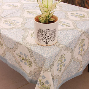 Blue Orchid Table Cover - Moriyo Decor