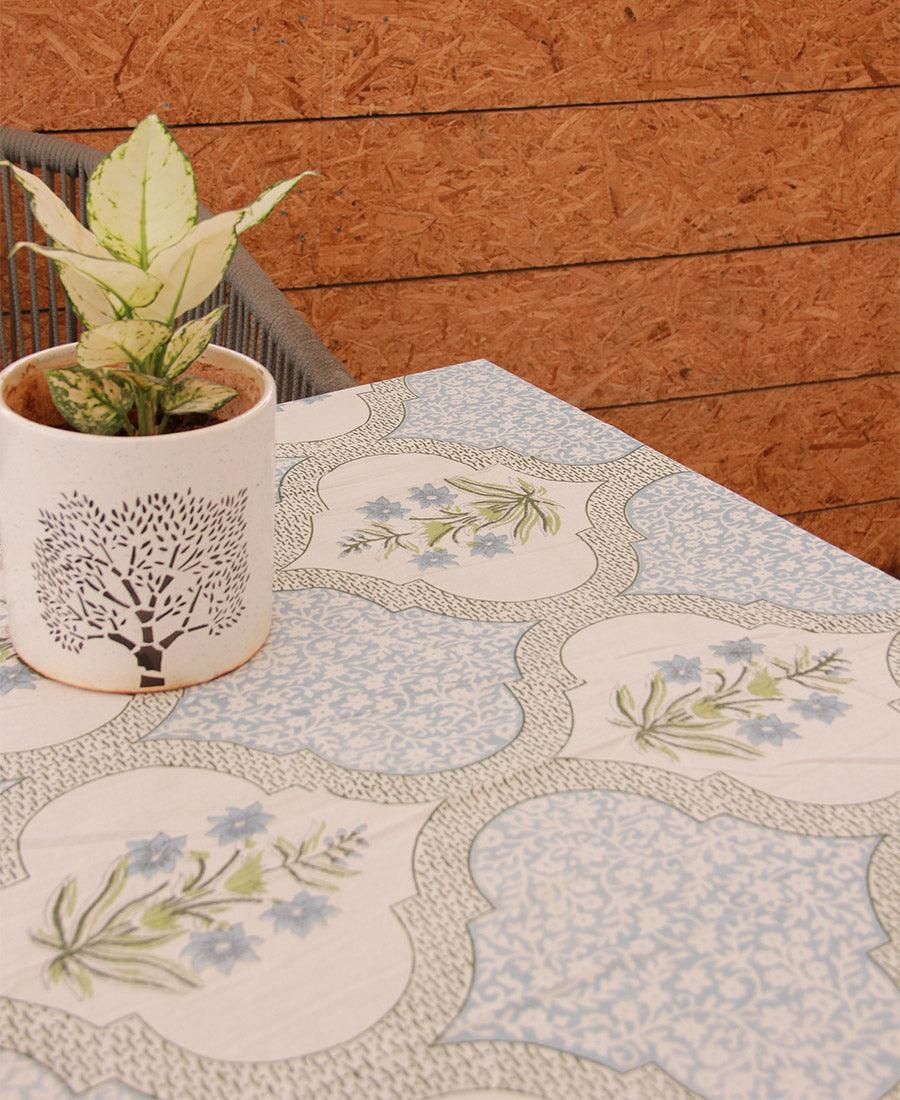 Blue Orchid Table Cover - Moriyo Decor