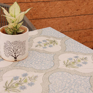 Blue Orchid Table Cover - Moriyo Decor