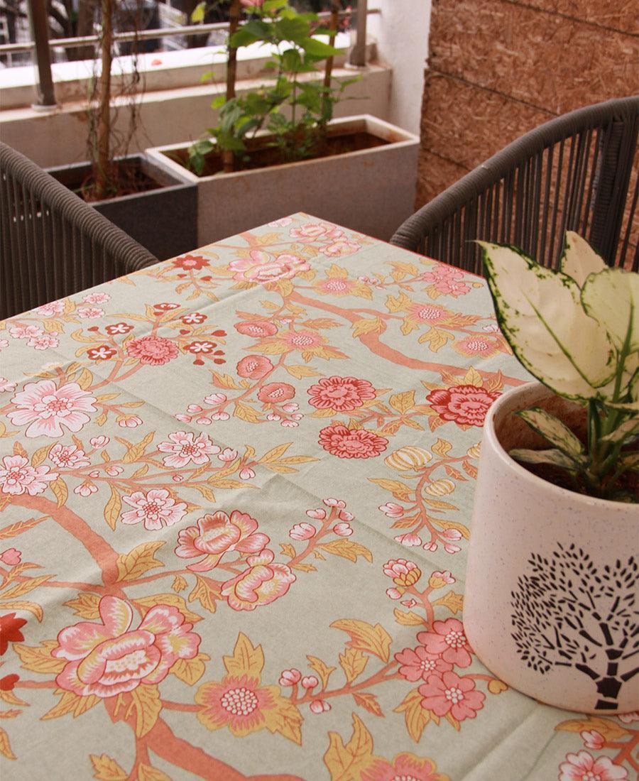 Royal Floral Tree Table Cover - Moriyo Decor