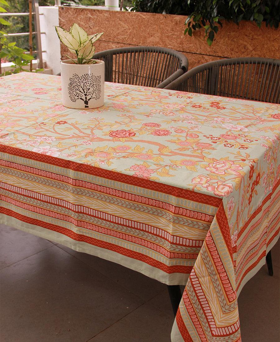 Royal Floral Tree Table Cover - Moriyo Decor