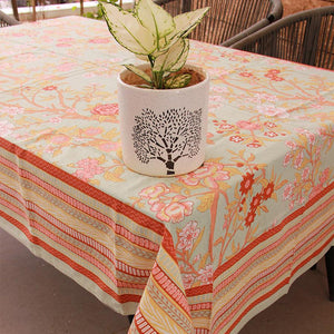 Royal Floral Tree Table Cover - Moriyo Decor