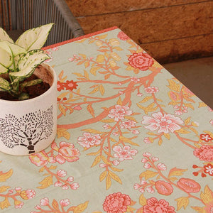 Royal Floral Tree Table Cover - Moriyo Decor