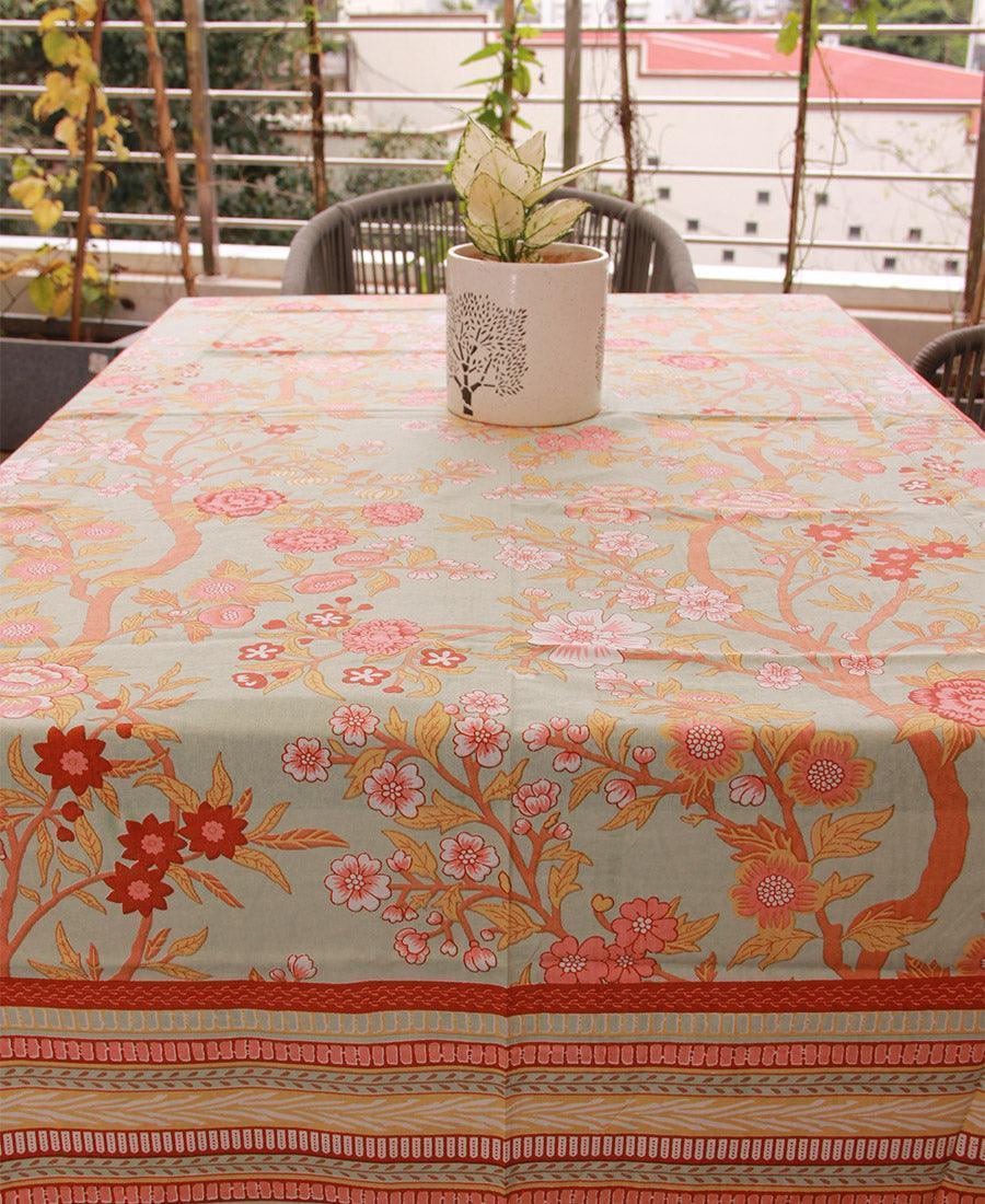 Royal Floral Tree Table Cover - Moriyo Decor