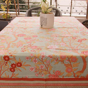 Royal Floral Tree Table Cover - Moriyo Decor