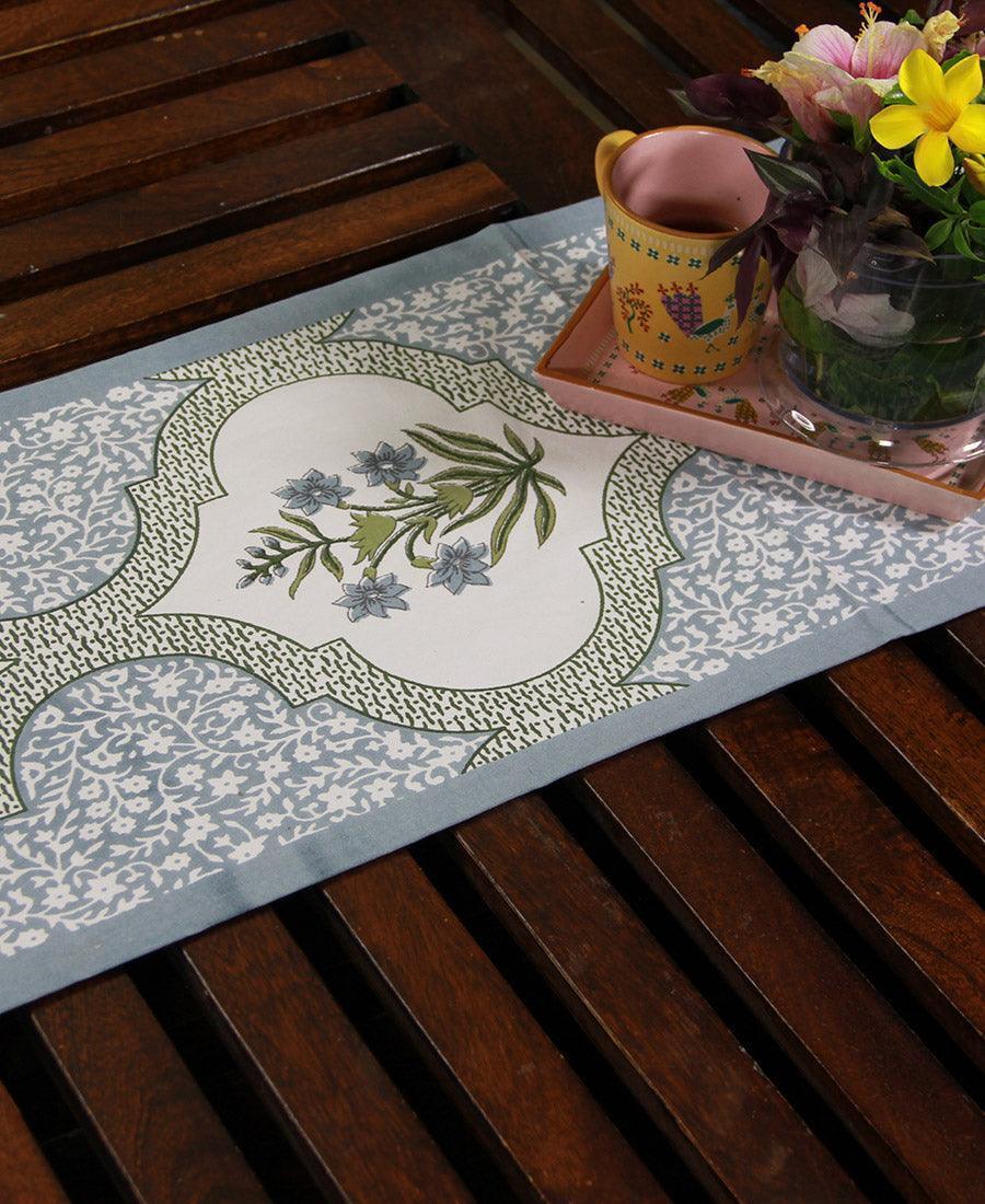 Blue Orchid Table Runner - Moriyo Decor