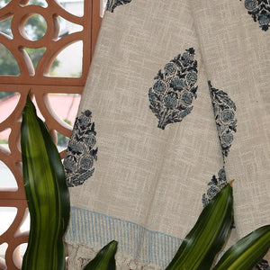 Neela Jatropha Sofa Throw - Moriyo Decor