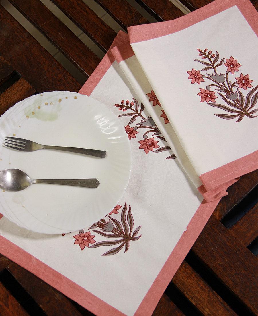 Pink Orchid Table Mats - Moriyo Decor