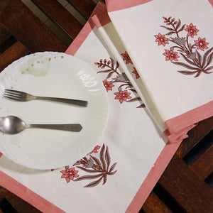 Pink Orchid Table Mats - Moriyo Decor