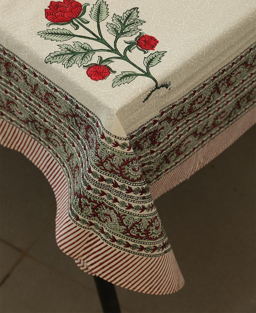 Red Rose Table Cover - Moriyo Decor