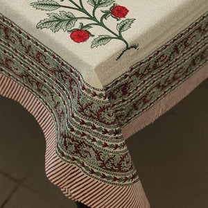 Red Rose Table Cover - Moriyo Decor