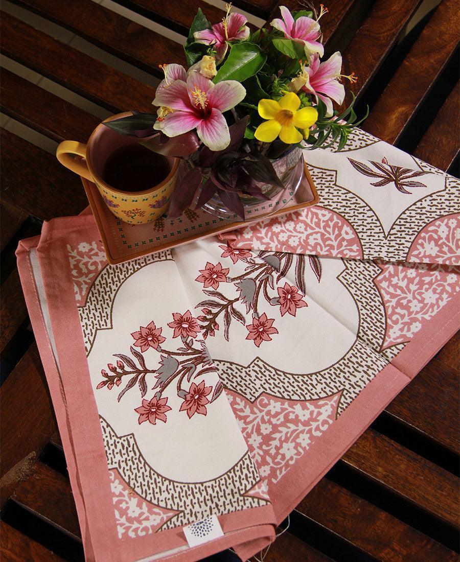 Pink Orchid Table Runner - Moriyo Decor