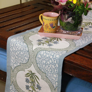 Blue Orchid Table Runner - Moriyo Decor