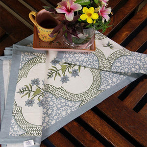 Blue Orchid Table Runner - Moriyo Decor